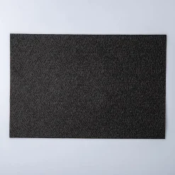 KSP Gather & Dine Glimmer Vinyl Placemat (Black)