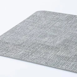 KSP Gather & Dine Luxe Leather Pvc Placemat (Grey)