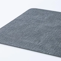KSP Gather & Dine Luxe Leather Pvc Placemat (Dark Grey)