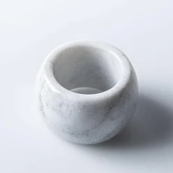 KSP Gather & Dine Marble Napkin Ring (White)