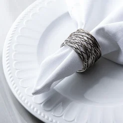 KSP Gather & Dine 'Nest' Napkin Ring (Nickel)