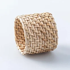 KSP Gather & Dine 'Rattan Look' Napkin Ring (Natural)