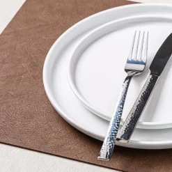 KSP Gather & Dine Supreme Leather Pvc Placemat (Land Grey)