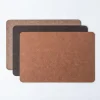 KSP Gather & Dine Supreme Leather Pvc Placemat (Dark Brown)