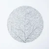 KSP Gather & Dine Tree Cut-Out Vinyl Placemat (Silver)