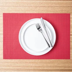 KSP Gather & Dine Vega Vinyl Placemat (Red)