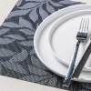KSP Gather & Dine Vine Vinyl Placemat (Black)