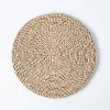 KSP Gather & Dine Weave Rush Straw Placemat (Natural)