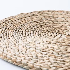 KSP Gather & Dine Weave Rush Straw Placemat (Natural)