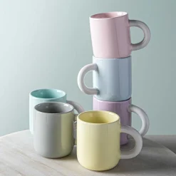 KSP Gelato Porcelain Espresso Mug (Pink)