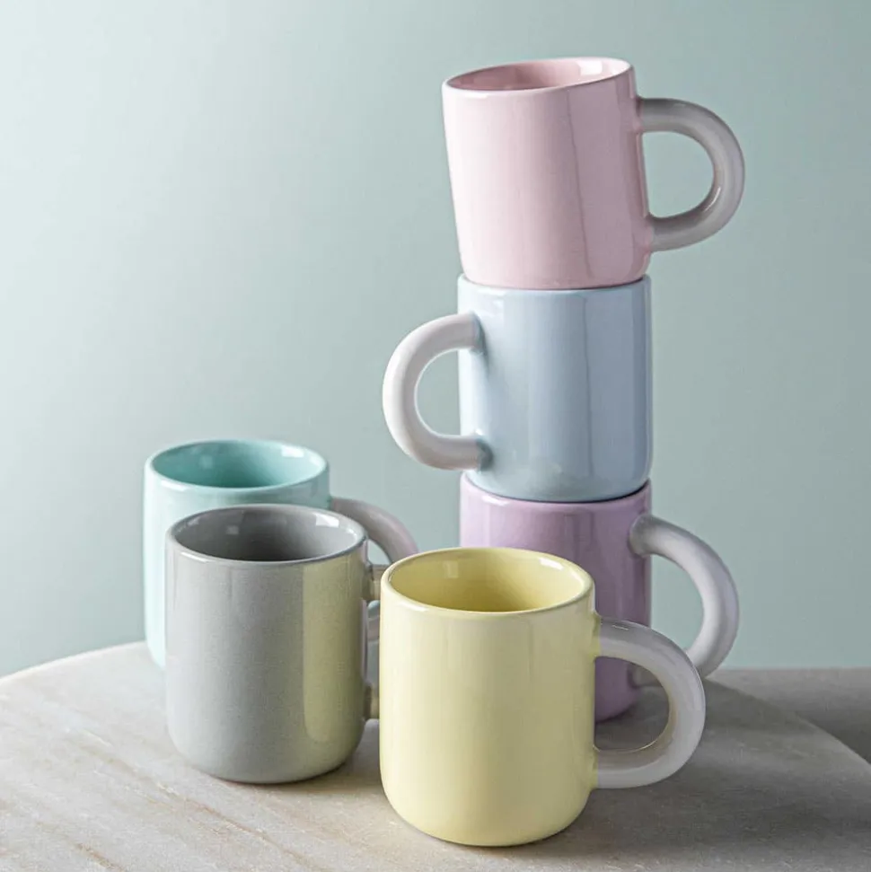 KSP Gelato Porcelain Espresso Mug (Pink)