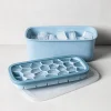 KSP Geode Ice Cube Tray Box with Scoop (Blue)