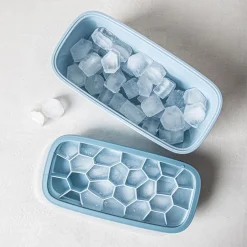 KSP Geode Ice Cube Tray Box with Scoop (Blue)