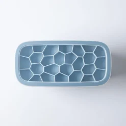 KSP Geode Ice Cube Tray Box with Scoop (Blue)