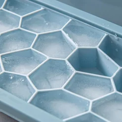 KSP Geode Ice Cube Tray Box with Scoop (Blue)