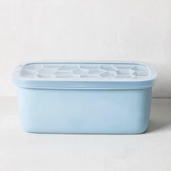 KSP Geode Ice Cube Tray Box with Scoop (Blue)
