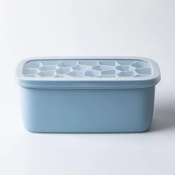 KSP Geode Ice Cube Tray Box with Scoop (Blue)