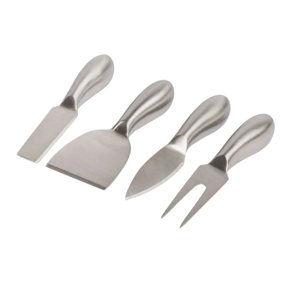 KSP Gleam Mini Cheese Knife Combo - Set of 4 (Stainless Steel)