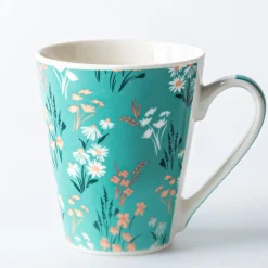 KSP Graphic 'Blossom' Mug - Set of 4 (10.5oz.)