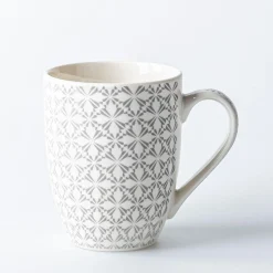 KSP Graphic 'Echo' Bullet Mug (White/Silver)