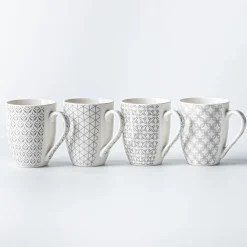 KSP Graphic 'Echo' Bullet Mug (White/Silver)