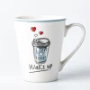 KSP Graphic 'Expression' Mug - Set of 4 (10.5oz.)