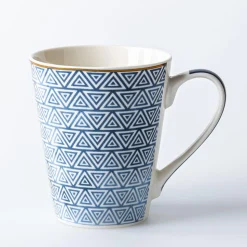 KSP Graphic 'Lattice' Mug - Set of 4 (10.5oz.)