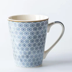 KSP Graphic 'Lattice' Mug - Set of 4 (10.5oz.)
