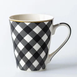 KSP Graphic 'Motif' Mug - Set of 4 (10.5oz.)