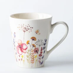 KSP Graphic 'Posey' Mug - Set of 4 (10.5oz.)