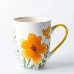 KSP Graphic 'Spring Bouquet' Bullet Mug Set of 4