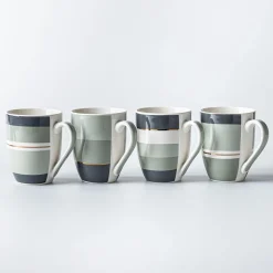 KSP Graphic 'Vista' Mug - Set of 4