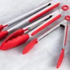KSP Grip Silicone Tong - Set of 3 (Red)