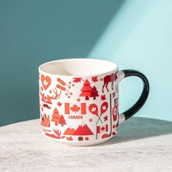 KSP Heritage 'Canadiana' Ceramic Mug 470ml (Red)