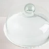 KSP Heritage Porcelain Cake Plate with Cover (White)
