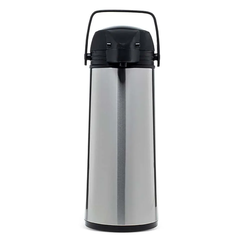 KSP Hilton Insulated Thermal Pump Carafe (Black/Stainless Steel)