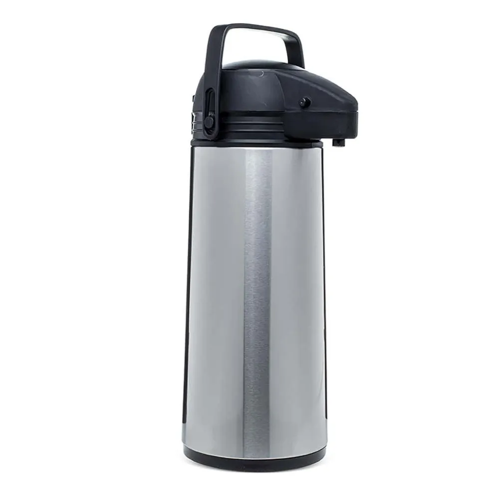 KSP Hilton Insulated Thermal Pump Carafe (Black/Stainless Steel)