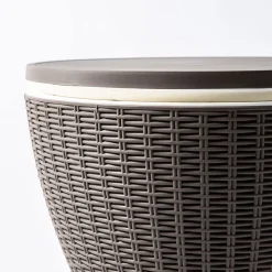 KSP Hourglass Cooler Table 30L (Brown)