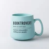 KSP Hug 'Booktrovert' Porcelain Mug 20oz./580ml (Teal)