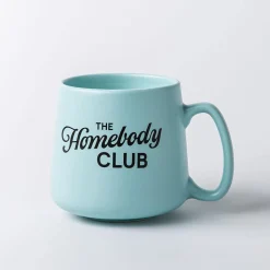 KSP Hug 'Homebody Club' Porcelain Mug 20oz./580ml (Teal)