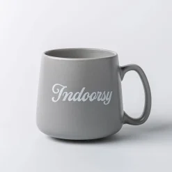 KSP Hug 'Indoorsy' Porcelain Mug 20oz./580ml (Grey)
