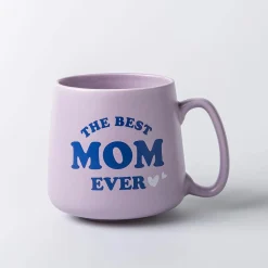 KSP Hug 'The Best Mom Ever' Porcelain Mug 20oz./580ml (Pink)