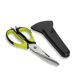 KSP 7-In-1 Multi-Function 9" Multi Purpose Scissors W/Sheath (Asstd.)