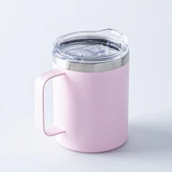 KSP Java Double Wall Desk Mug (Light Pink)