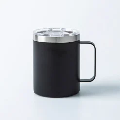 KSP Java Double Wall Desk Mug 12oz. (Black)