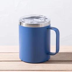 KSP Java Double Wall Desk Mug 12oz. (Navy)
