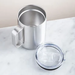 KSP Java Double Wall Desk Mug (Stainless Steel)