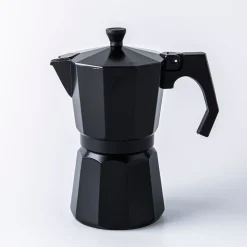 KSP Joe Stovetop Espresso Maker 6-cup (Black)