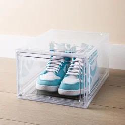 KSP Kicks 'Modular' Shoe Storage Box 36x27x22.4cm (Clear)
