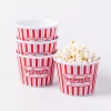 KSP Kino-Pop Popcorn Bowl - Set of 4 (White/Red)